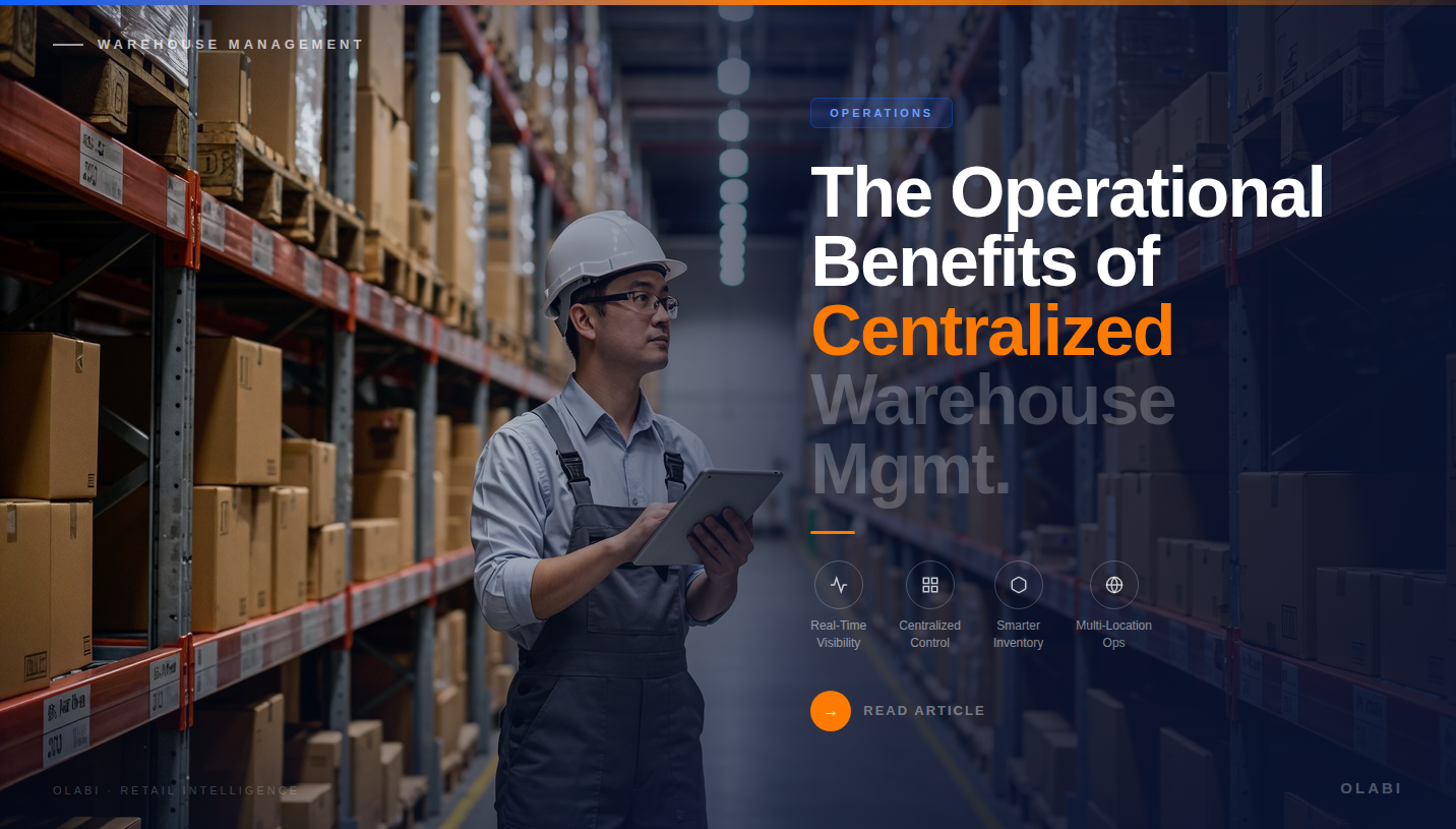 Centralized Warehouse Management